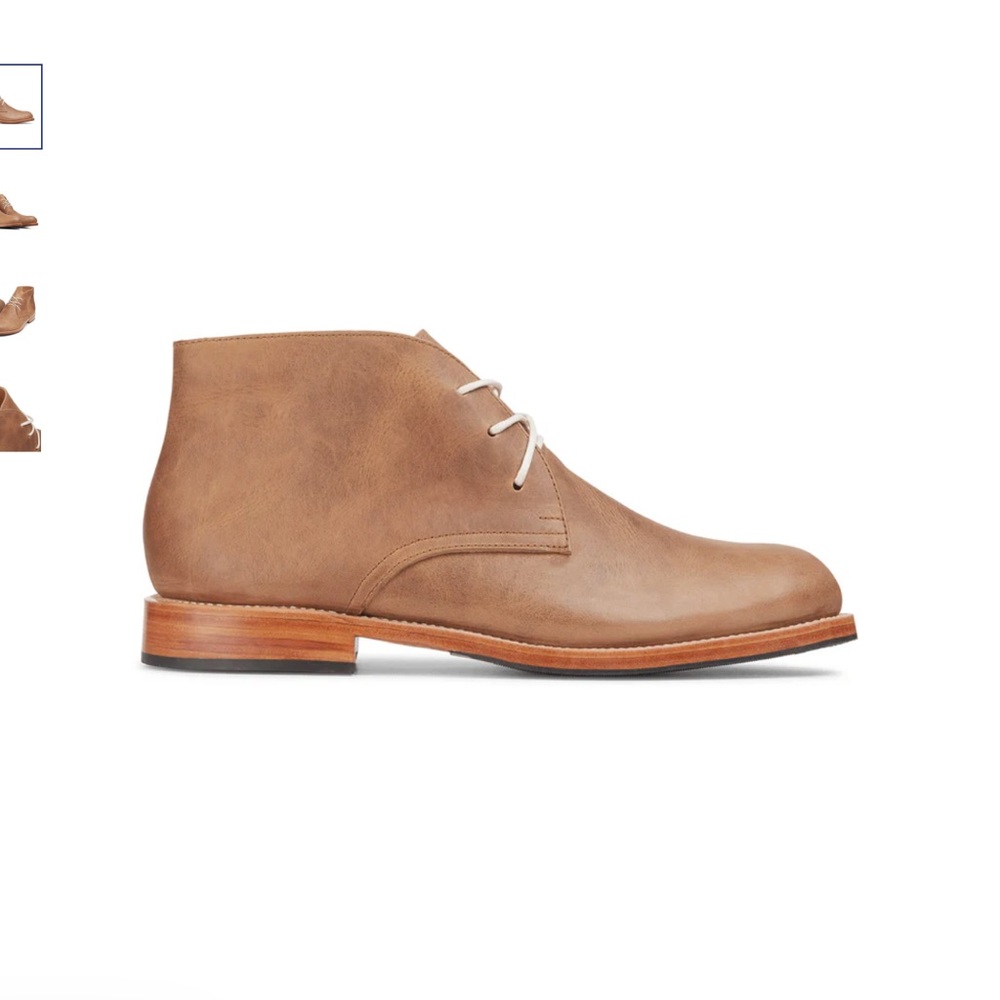 ADELANTE ‘The Santiago’ Mens Leather Boots; Brand New, Never Worn